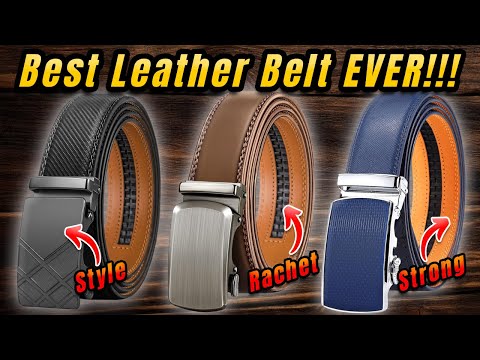 Best Men's LEATHER BELTS To Buy On Amazon - Bulliant Belt Review!