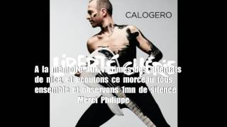 CALOGERO - LES FEUX D&#39;ARTIFICES