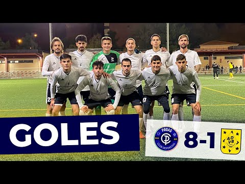 GOLES JORNADA 9 | CD PROAS 8-1 AD VILLAVERDE BAJO B