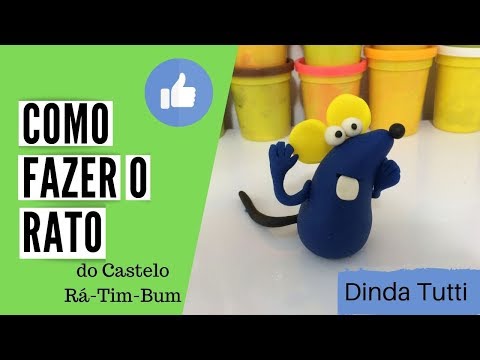Como fazer o Rato do Castelo Rá-Tim-Bum / Rá-Tim-Bum Castle Mouse