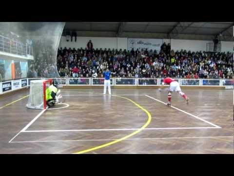 HC Turquel - Benfica (6-7) Hóquei em Patins - Abalos falha grande penalidade