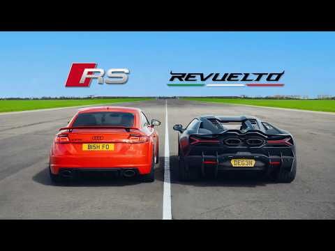 BUILT vs BOUGHT.. TUNED AUDI TTRS v 1001BHP LAMBORGHINI REVUELTO