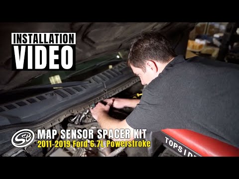 S&B MAP Sensor Spacer Installation for 2011-19 Ford 6.7L Powerstroke