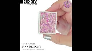 Fusion třpytky v krému UV Pink Delight