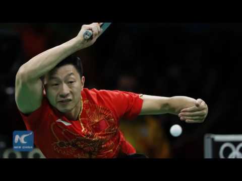 China's Ma Long wins men's singles table tennis final