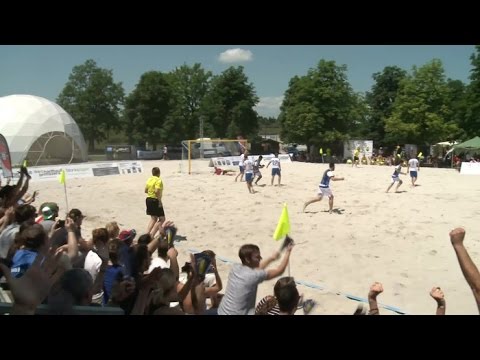 Beachsoccer – erster Heimspieltag für Münchner Mannschaft der Bavaria Beach Bazis