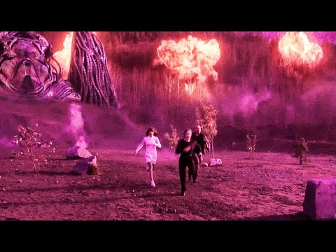 DC's Legends of Tomorrow 6x07 Sara, Ava and Mick. Explosion scene