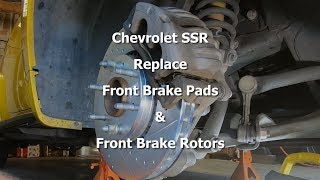 SSR Front Brake Pads and Rotors - Installation