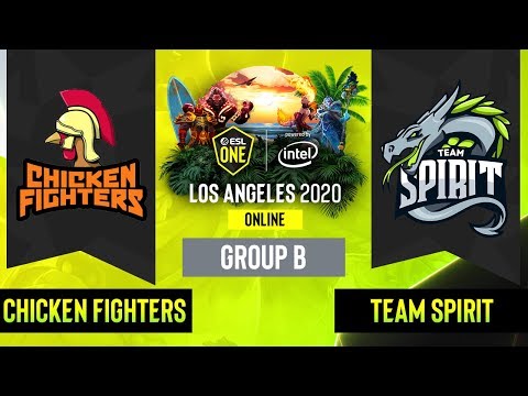 Dota2 - Team Spirit vs. Chicken Fighters - Game 3 - Group B - EU/CIS - ESL One Los Angeles