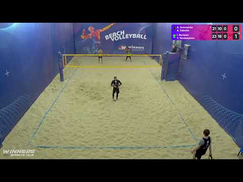 12:50 A. Antonenko / A. Zabuha - I. Horiaiev / Y. Yevdokymov 01.01.2023 | Winners Beach Volleyball