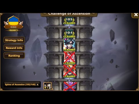 Spires of Ascension 103 Summoners WAR