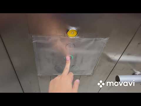 2012 Mitsubishi Elenessa MRL traction elevator @ SOHO 189 in Sai Ying Pun, Hong Kong