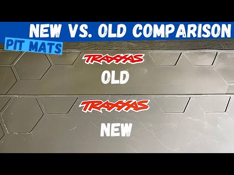The New Traxxas Pit Mat is Awesome New Vs Old Comparison