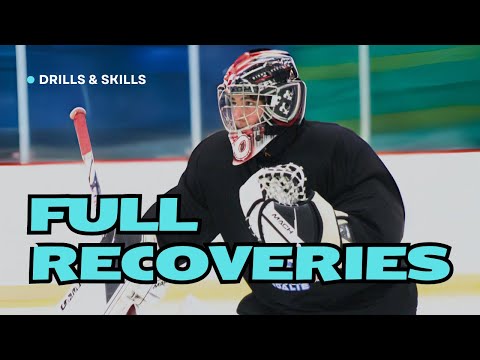 Full Recovery Goalie Drill | Hockey Goalie Tips and Drills