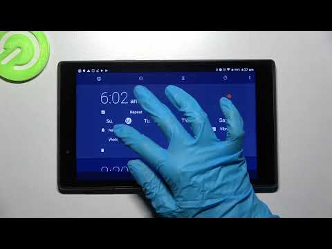 How to Set Up Alarm Clock on Lenovo TAB 4 8 - Manage Alarm Settings