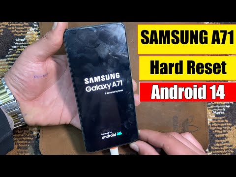 Samsung A71 Hard Reset 2026 || Pattern Unlock Without PC | A71 Factory Reset /Pin/Password Remove 