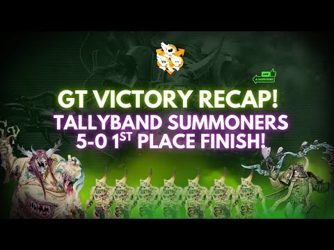 Tallyband Summoners 5-0 GT Win Event Recap!  - The Disgustingly Resilient Podcast!