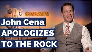 John Cena Says Hip Hop Is Why He Has A Career Today | INTERVIEW