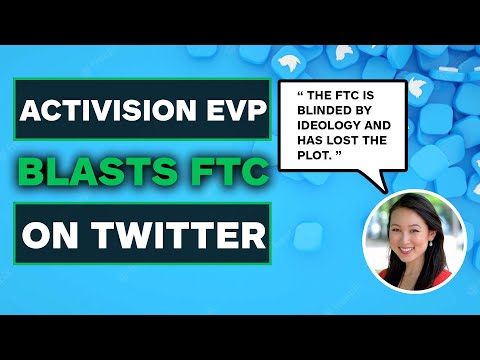 An Activision EVP Blasted the FTC on Twitter