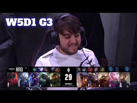 NRG vs TL | Week 5 Day 1 S14 LCS Spring 2024 | NRG vs Team Liquid W5D1 Full Game