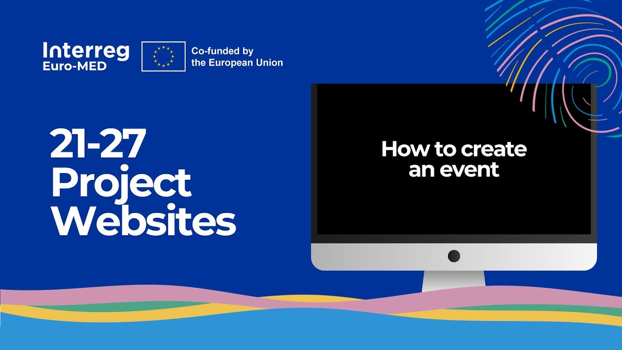 21-27 Project Website // how to create an event