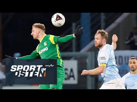 Chemnitzer FC bezwingt Chemie Leipzig | MDR aktuell 21:45 Uhr | MDR