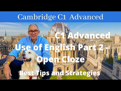 C1 Advanced Use Of English Part 2 Open Cloze