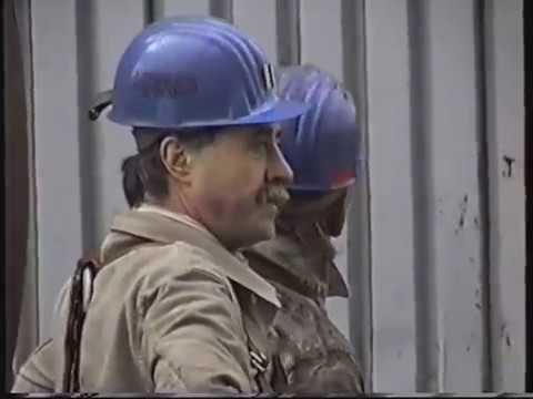2000 Schacht 2 Zeche Hugo - Abschlagen der Seile Teil 2