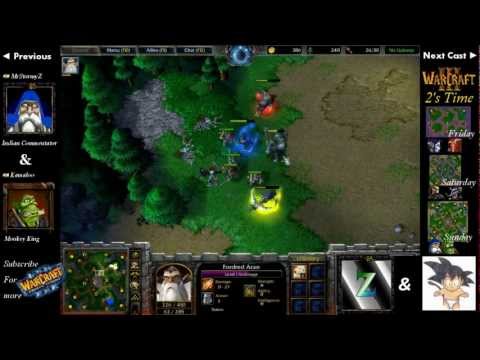 WarCraft III 2v2 : Kamaloo (Ne) & MrStormyZ (Hu) on Twisted Meadows