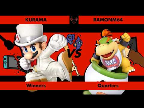 RAGE QUIT #11 - WINNERS QUARTERS - KURAMA (Mario) vs RAMONM64 (Bowser Jr.)