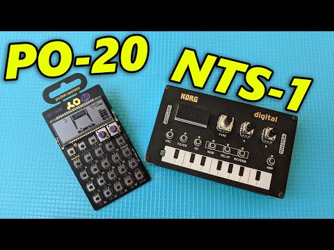 NTS-1 with PO-20 Arcade! (Chord Jam)