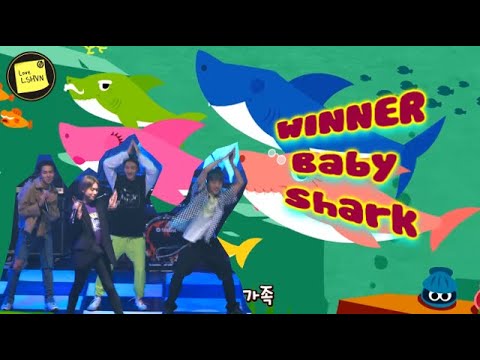 |Vietsub| WINNER Baby Shark - Cá mập ông chăm chỉ tập Yoga =))