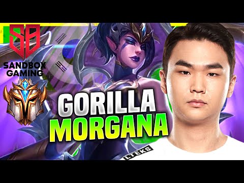 GORILLA DOMINATING MORGANA! - SB GorillA Plays Morgana Supp vs Alistar! | KR SoloQ Patch 10.22