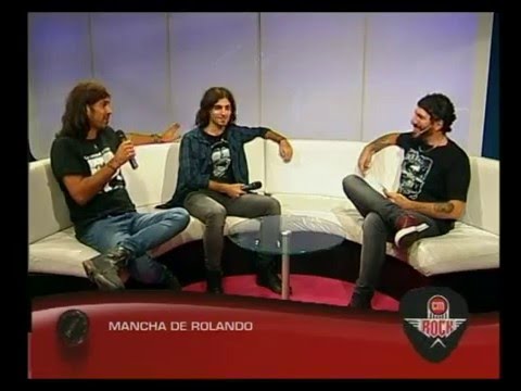 Mancha de Rolando video Entrevista CM Rock - Estudio CM 2016