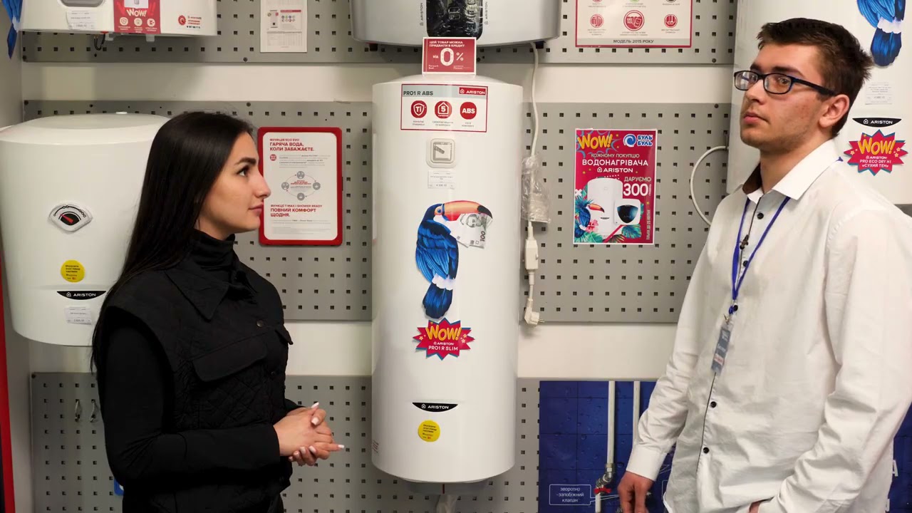 Бойлер RENS Eco 80 мокрий тен, біла панель, 1.2 кВт, RE80-12/RW