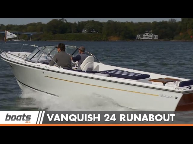 2015 Vanquish 24 Runabout Boat Review / Performance Test