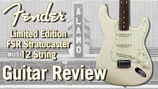 Video thumbnail for Limited Fender Stratocaster XII 12 String Electric Guitar - Guitar Review by Alamo Music Center