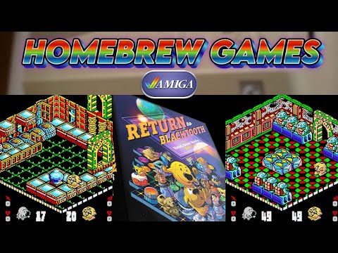 Return to Blacktooth: A Head Over Heals Adventure - New Amiga Game 2026