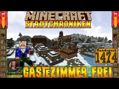 Minecraft #1474 -Stadtchroniken- Gästezimmer frei [HD+Deutsch]