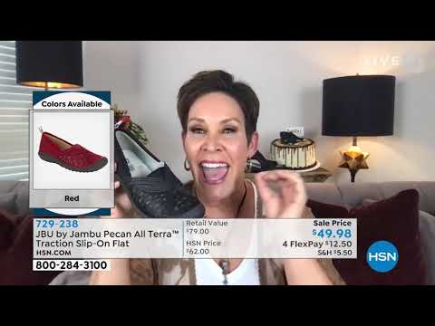 JBU by Jambu Pecan All Terra Traction SlipOn Flat