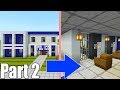 Minecraft Tutorial How To Make A Police Station Part 2 2019 City Tutorial