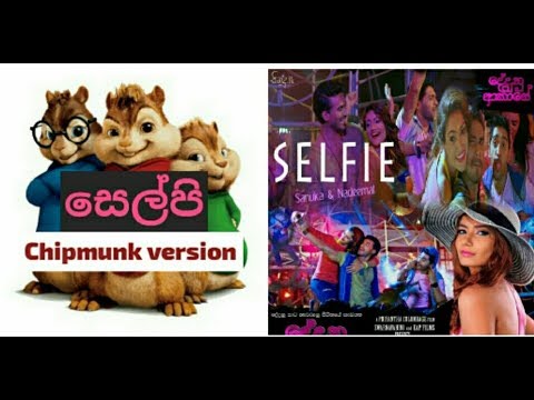 selfie chipmunks version - video song