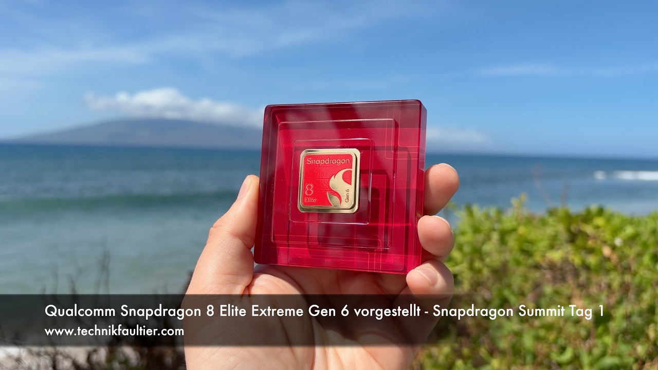 Qualcomm Snapdragon 8 Elite Extreme Gen 6 vorgestellt - Snapdragon Summit Tag 1