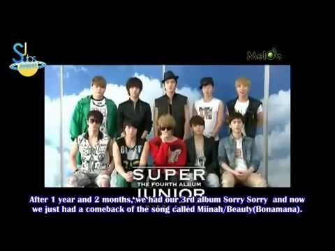 [ENGSUB] 100518 Melon Special Super Junior 4jib Message