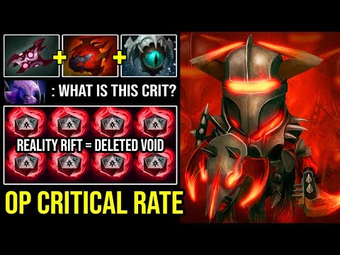 NEW BOSS of 7.22h OP Critical Rate 5000 HP Raid Mode 1 Rift Deleted Void 8K MMR DotA 2 Chaos Knight