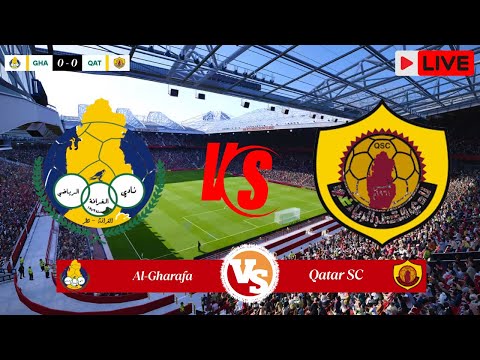 🔴 LIVE: Al-Gharafa vs Qatar SC | Qatar Stars League 2025 | eFootball PES 2021 Gameplay Simulation ⚽🔥