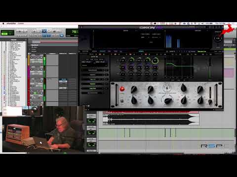 Mick Guzauski mixing with Orion32 HD & real-time FPGA FX