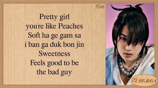 KAI Peaches Easy Lyrics