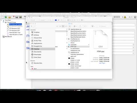 JMeter Beginner Tutorial 17   How to parameterize FTP test   YouTube 360p