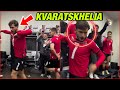 Crazy Celebrations after Georgia qualified to EURO 2024! Kvaratskhelia Dancing 🇬🇪